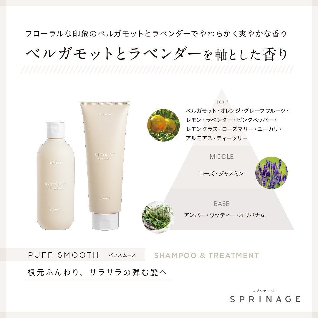 スプリナージュ トリートメント パフスムース