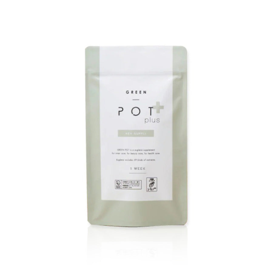 ユーグレナ　グリーンポッド　キーサプリ ユーグレナ GREEN POT plus グリーンポットプラスキーサプリ