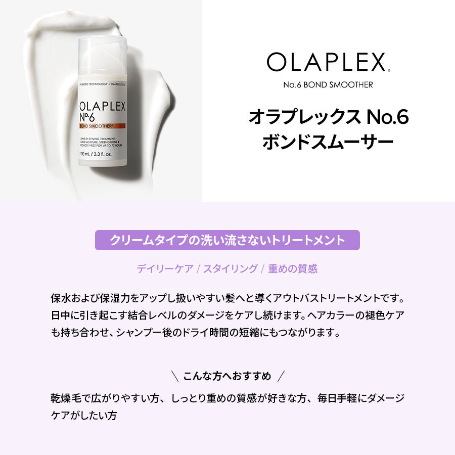 オラプレックス No.6 ボンドスムーサー