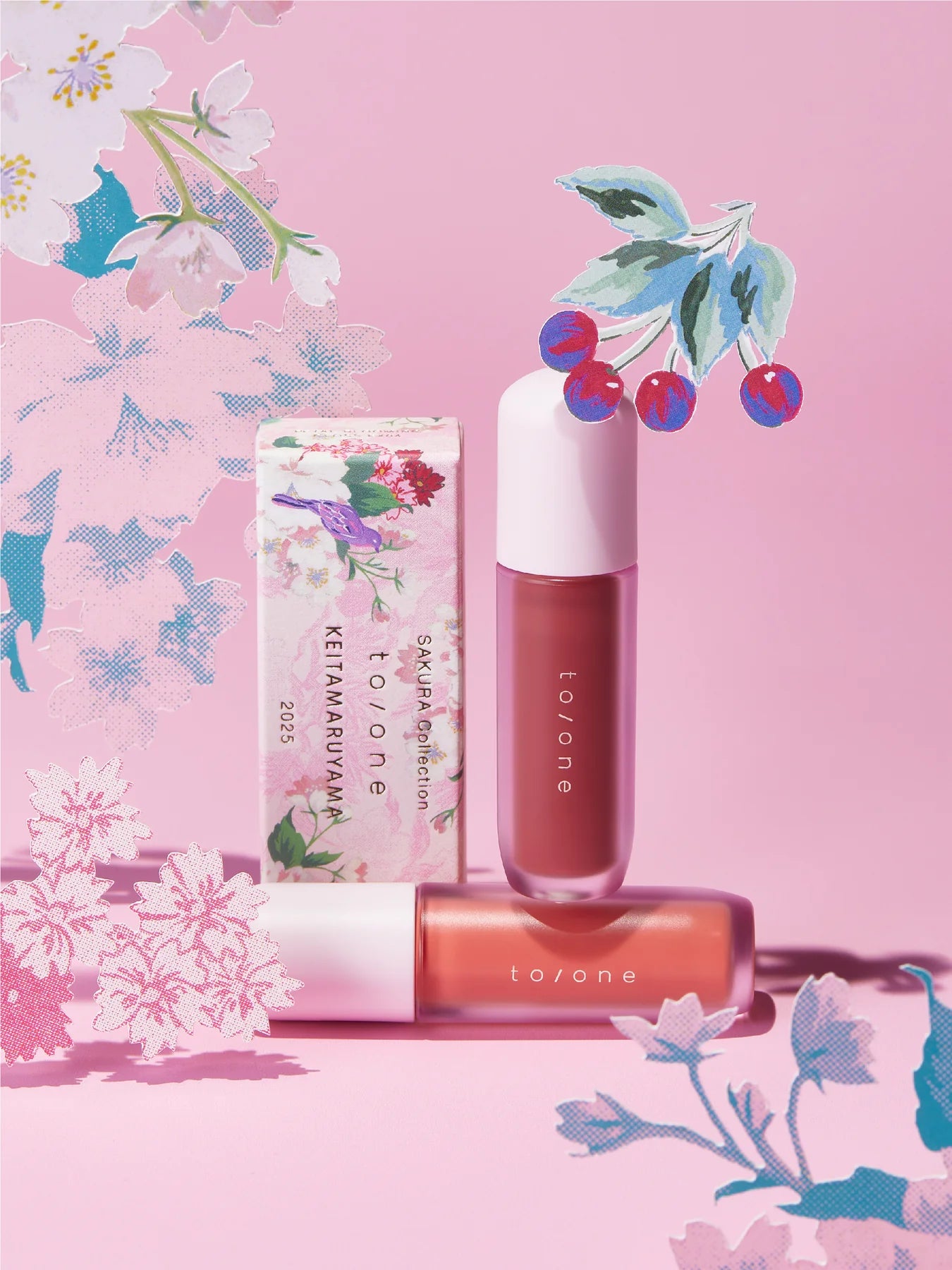 to/one×KEITA MARUYAMA【限定】ペタル ブルーミング グロス EX05