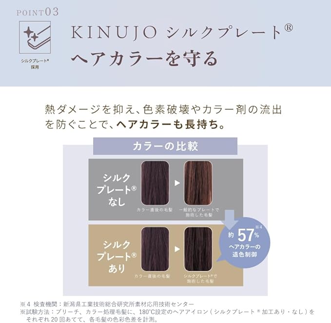 KINUJO LuxeJewel コードレスストレートアイロン