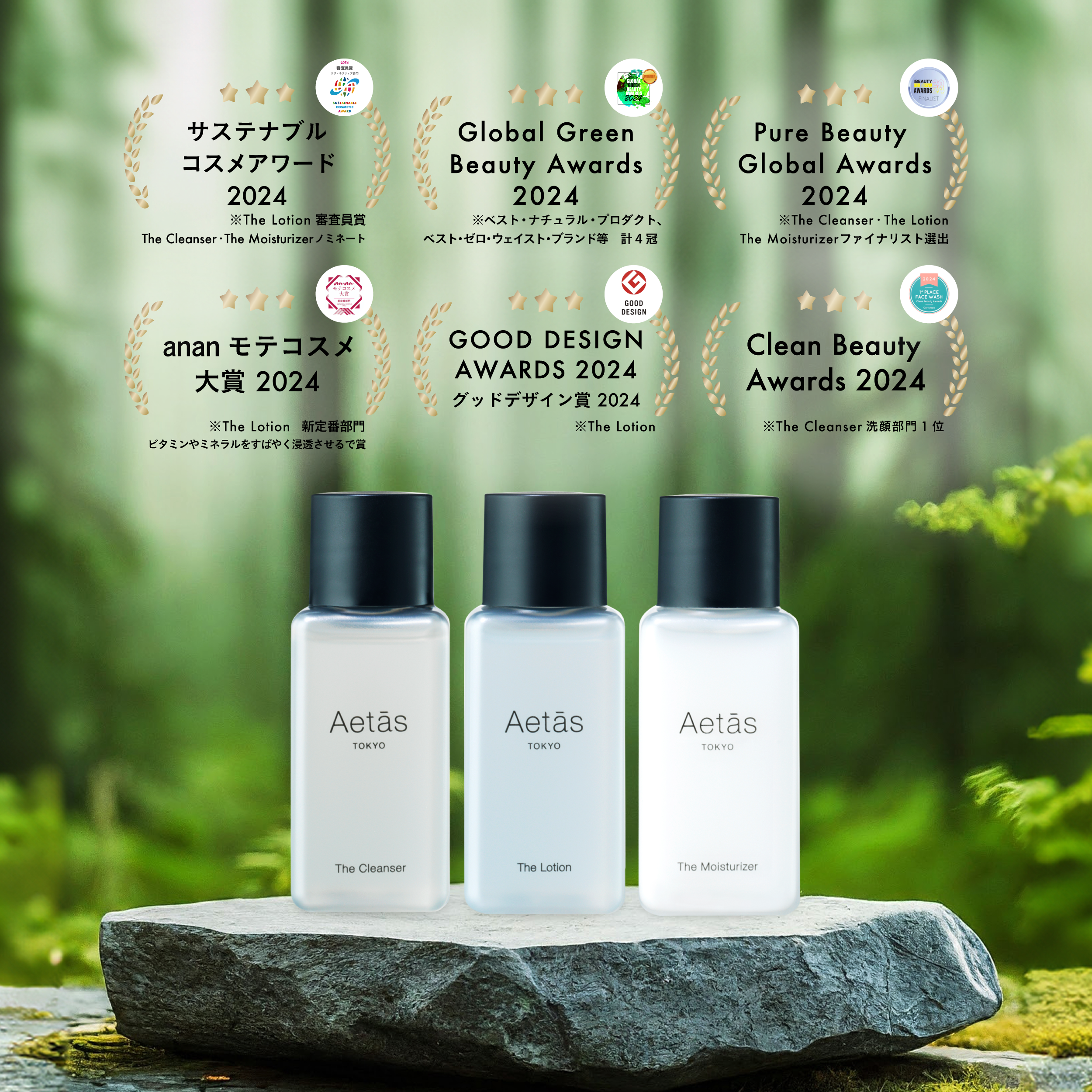 Aetās エタス The Skincare Set