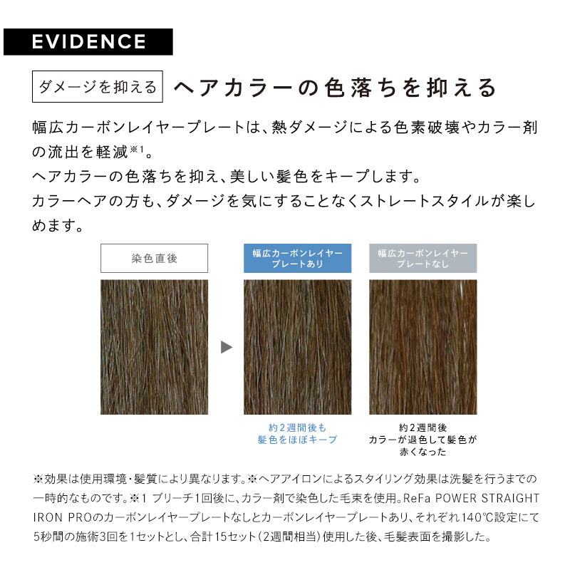 リファパワーストレートアイロン プロ