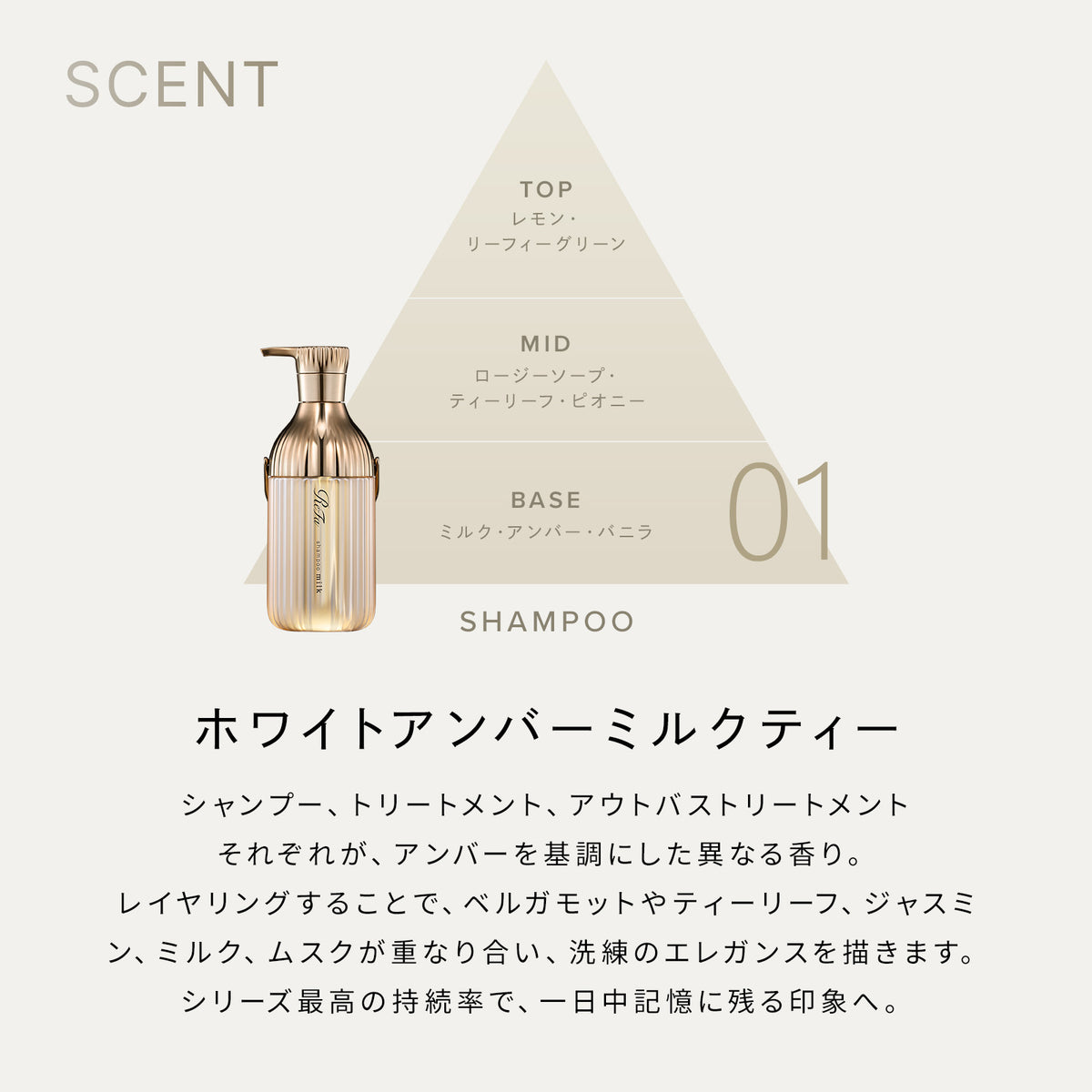 リファミルクプロテインシャンプーロイヤル 500mL
