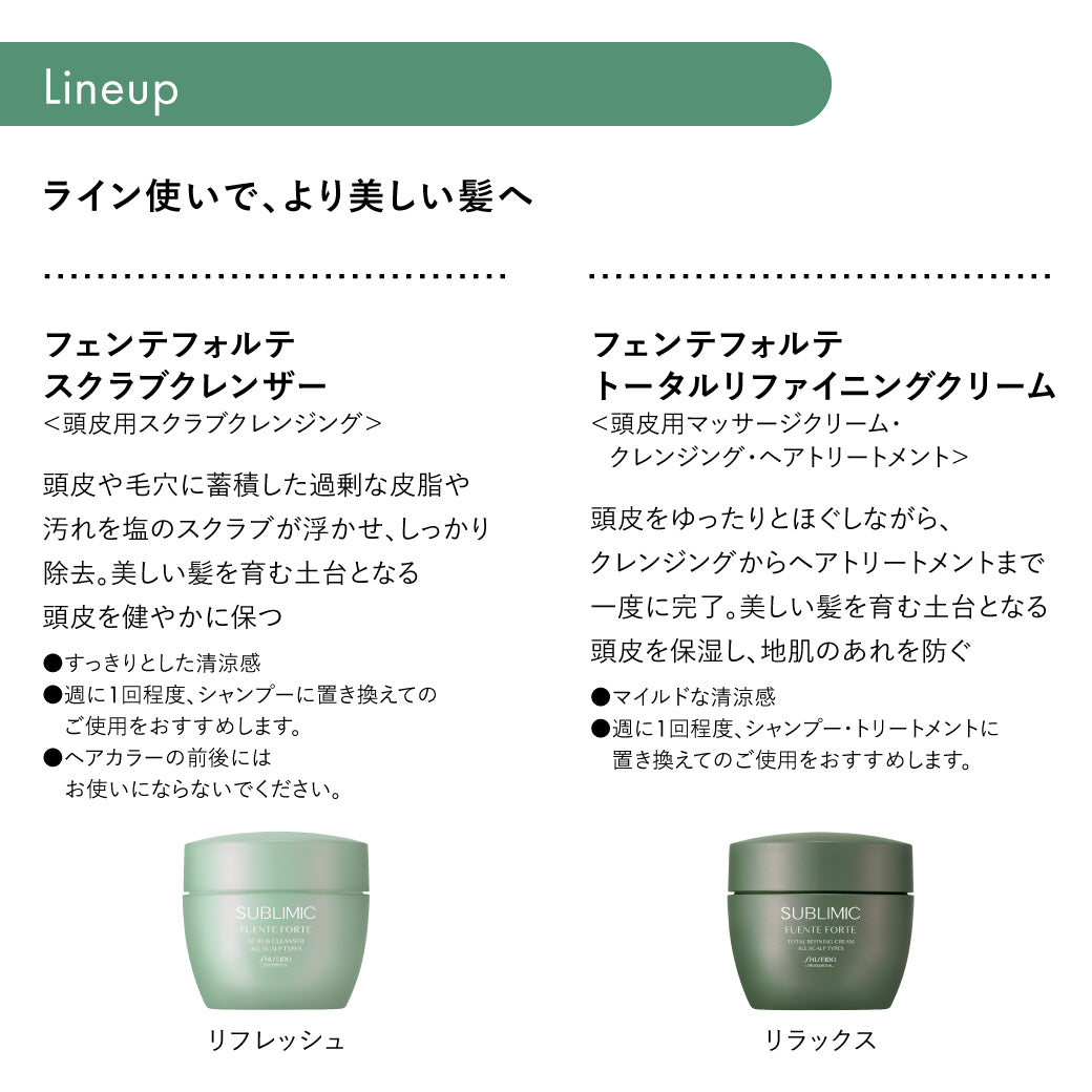 公式販売店】サブリミック フェンテフォルテ トータルリファイニング