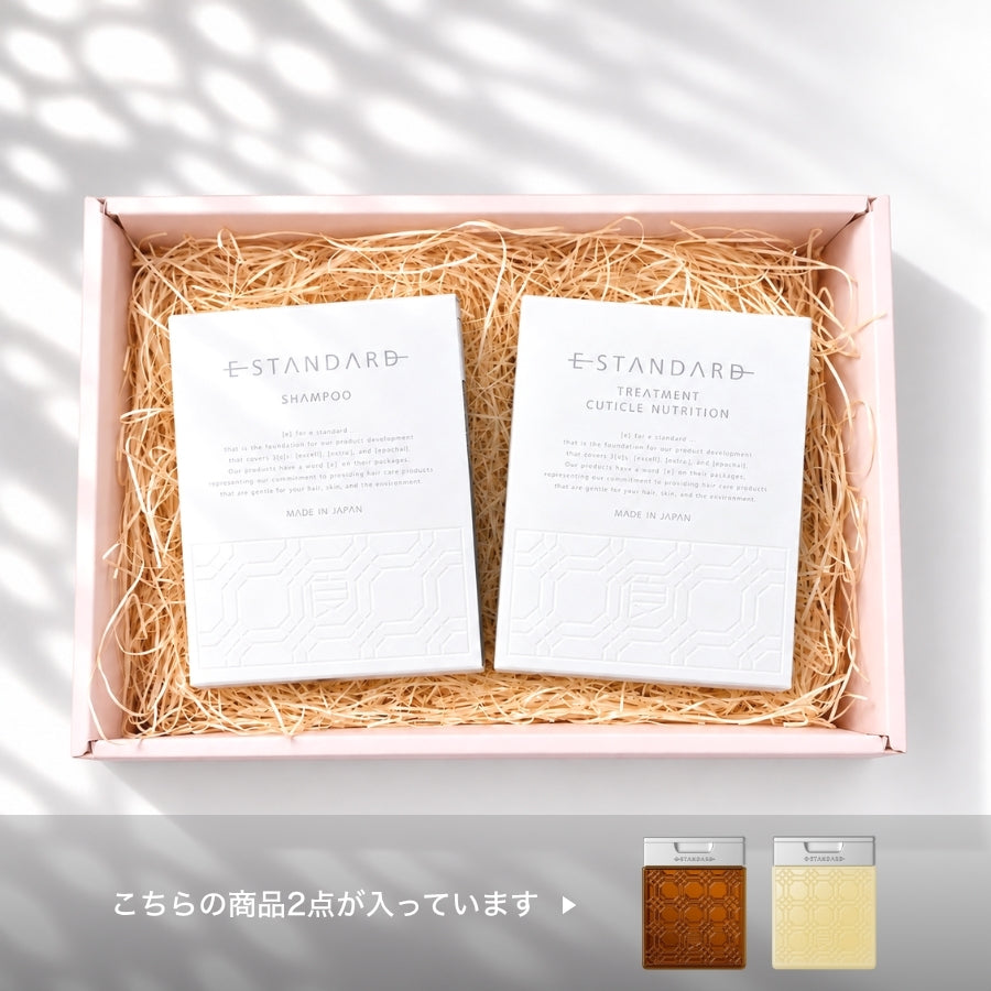 E STANDARD シャンプー＋トリートメント ギフト詰合せ 毎日の基本ケア2点セット