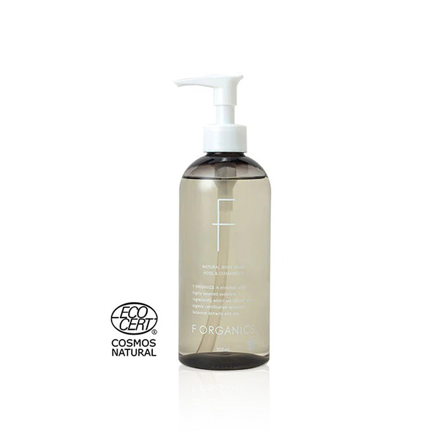 F ORGANICS ナチュラルボディウォッシュN ローズ&シダーウッド