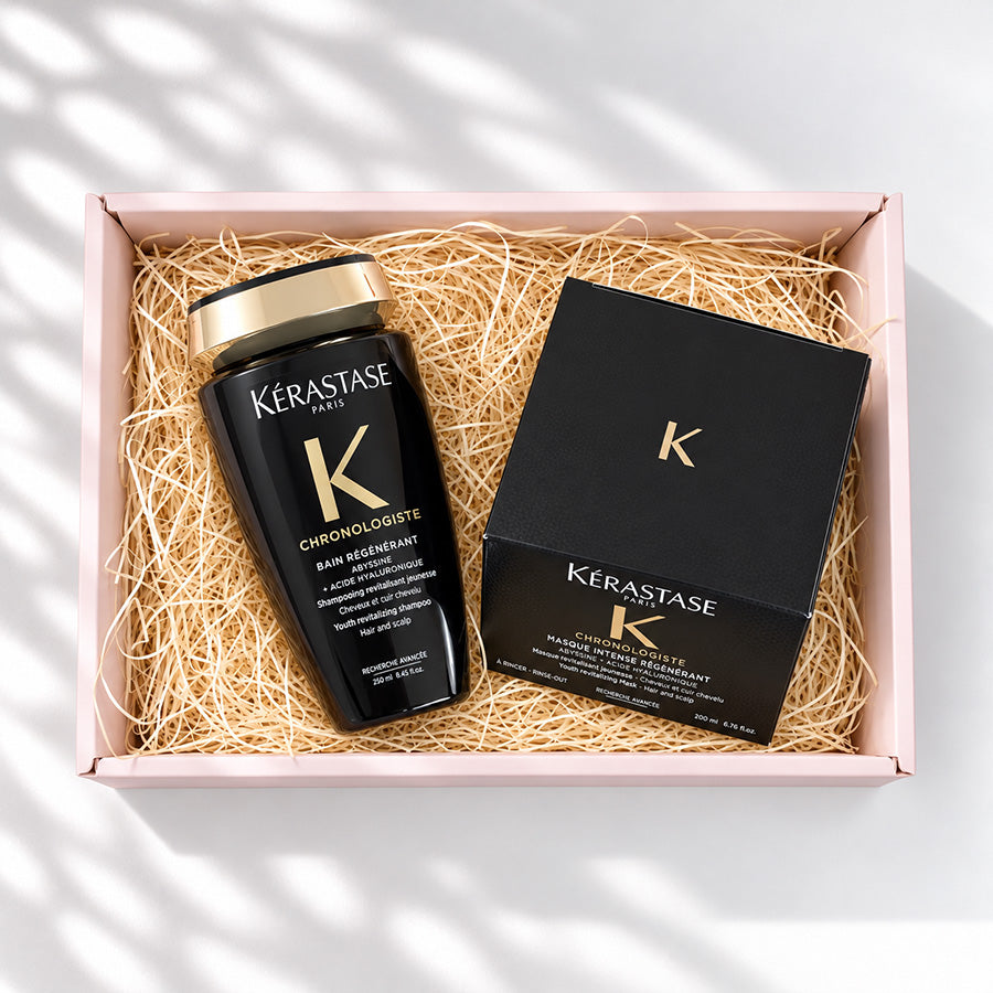 KERASTASE クロノロジスト バン＋マスク ギフト詰合せ 頭皮＆ツヤ髪の贅沢2点セット