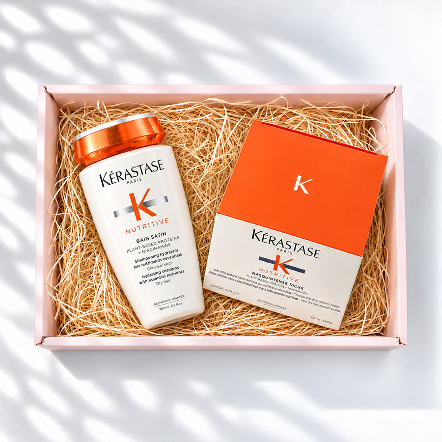 KERASTASE ニュートリティブ バン サテン R＋マスク ギフト詰合せ うるおい美髪2点セット