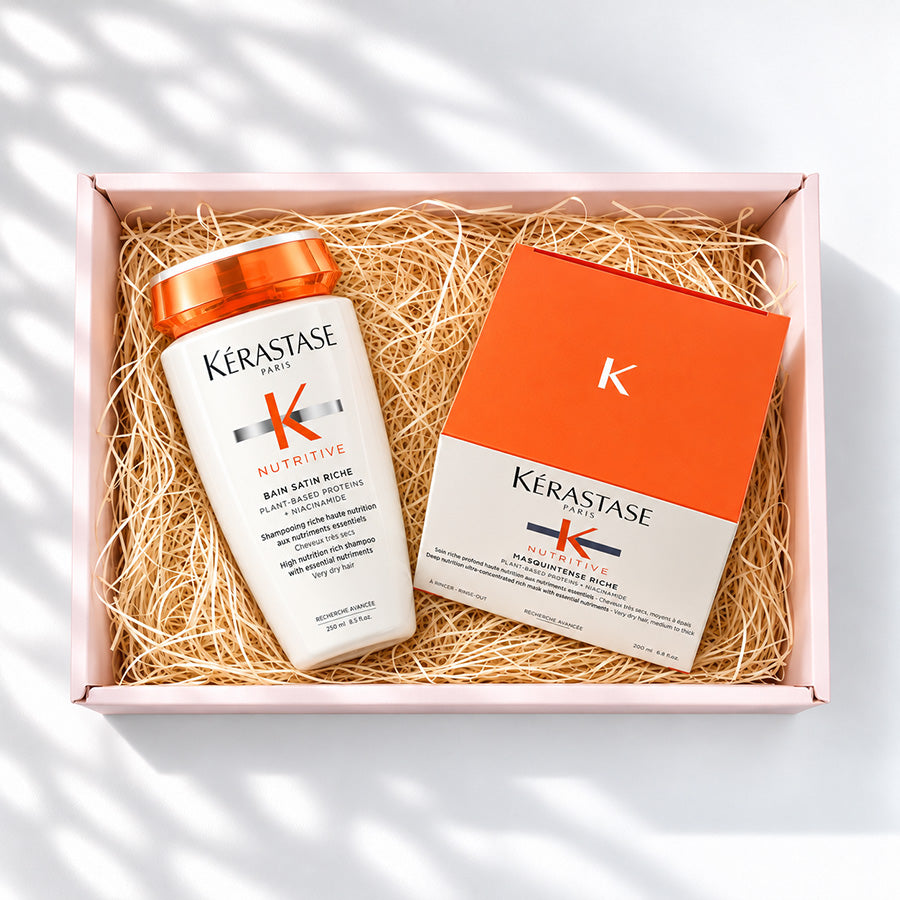 KERASTASE ニュートリティブ バン サテン リッシュ＋マスク ギフト詰合せ しっとり保湿2点セット