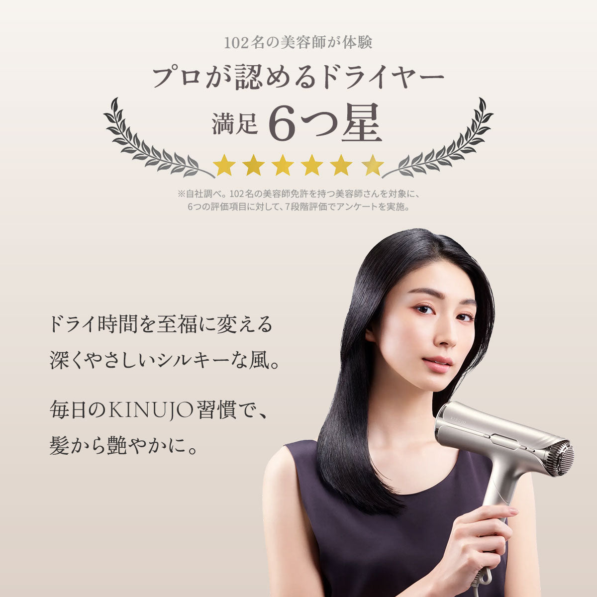 KINUJO キヌージョ シルクプレミアム ドライヤー