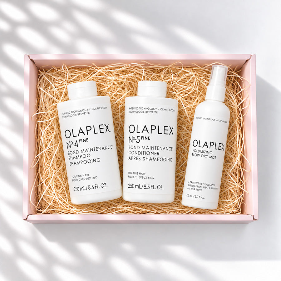 OLAPLEX No.4-5 ファイン＋ブロードライミスト ギフト詰合せ ふんわり美髪仕上げ3点セット