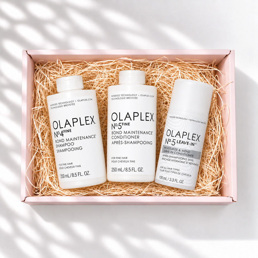 OLAPLEX No.4-5 ファイン＋No.5 リーブイン ギフト詰合せ ふんわり美髪＆ダメージケア3点セット