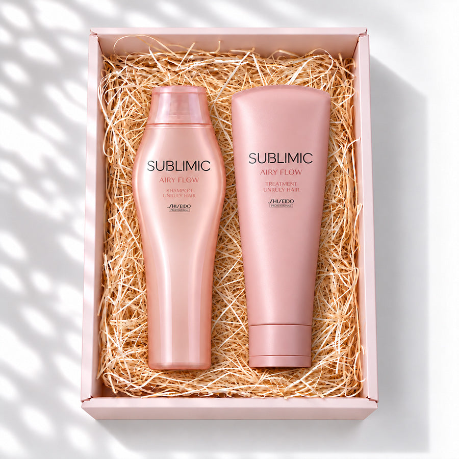 SUBLIMIC エアリーフロー シャンプー＋トリートメント ギフト詰合せ ふんわりまとまる2点セット（まとまりにくい髪用）